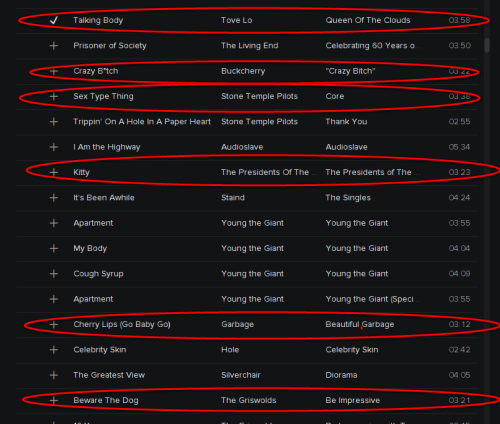 spotify playlist export to tumblr