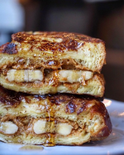 peanut french toast | Tumblr