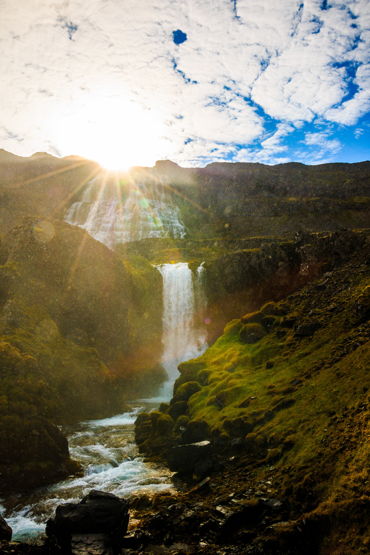 Dynjandi Fjallfoss 2 Iceland August 2017 Nature Hiking