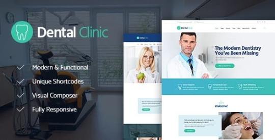 Dental Clinic v1.2.1 – Medicine & Healthcare Doctor WordPress Theme Nulled