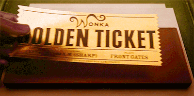 Golden Ticket Blank Template Imgflip