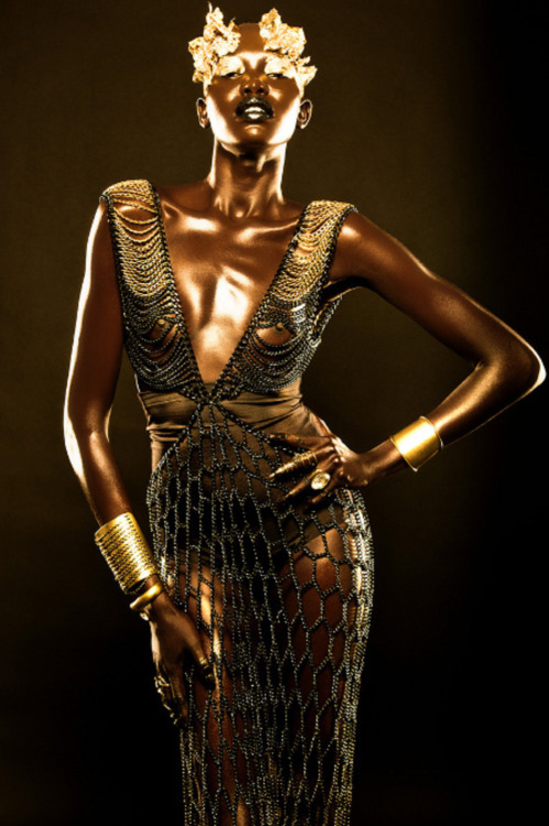 vmagazine:‘Golden Goddess’ - model: Mari Agory - photographer:...