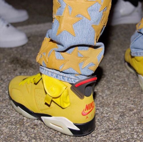 via pinoe77 TRAVIS SCOTT x AIR JORDAN 6 'YELLOW ...