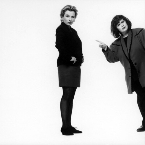 vintagesalt:French & Saunders photographed by Trevor...