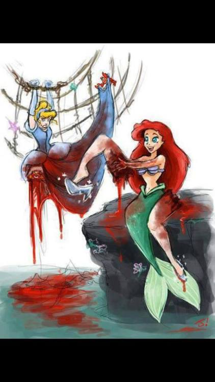 evil mermaid on Tumblr