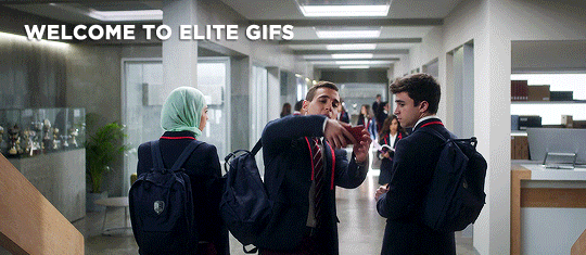 Resultado de imagem para elite netflix gif
