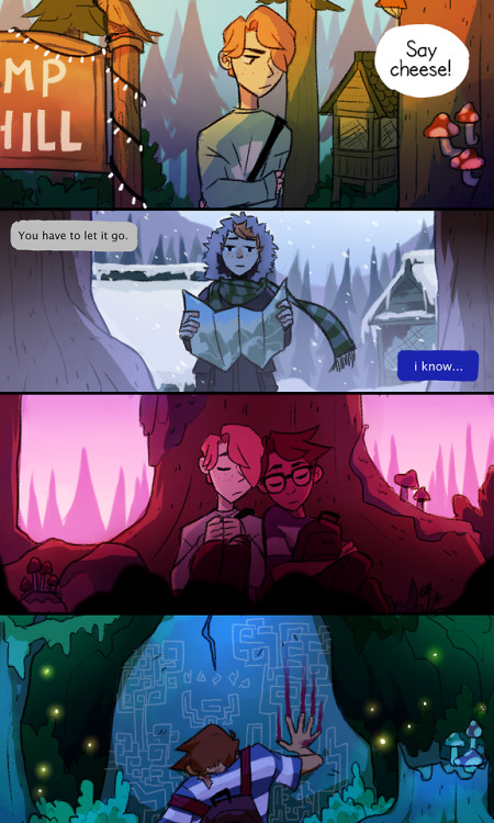 corinnamariedrawsstuff:INTRODUCING MY WEBCOMIC: BENEATH CAMP...