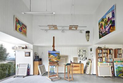 subtilitas:<br /><br />Josep Camps + Olga Felip - Painter’s studio, Girona 2014. Via.