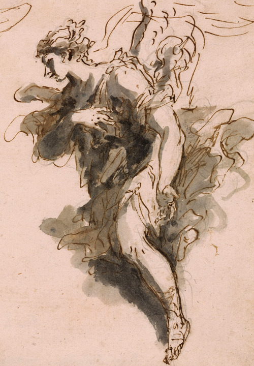 jaded-mandarin:Sebastiano Ricci. Detail from Study of Two...