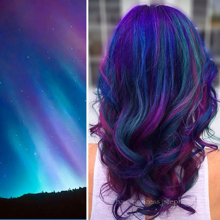 Galaxy Pastel Rainbow Hair
