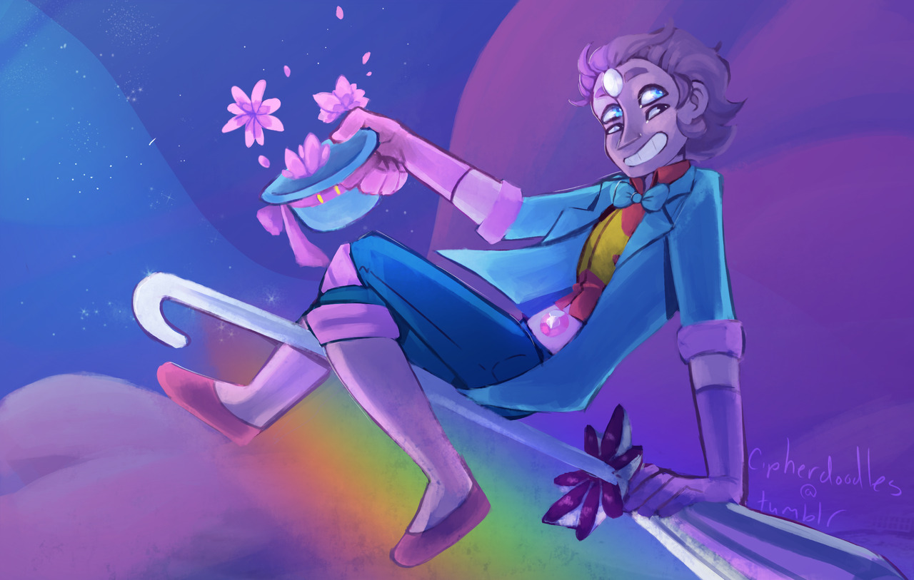 Well what do you know? It’s Rainbow 2.0! Slight redesign, I wanted more of a Mary Poppins vibe I guess?