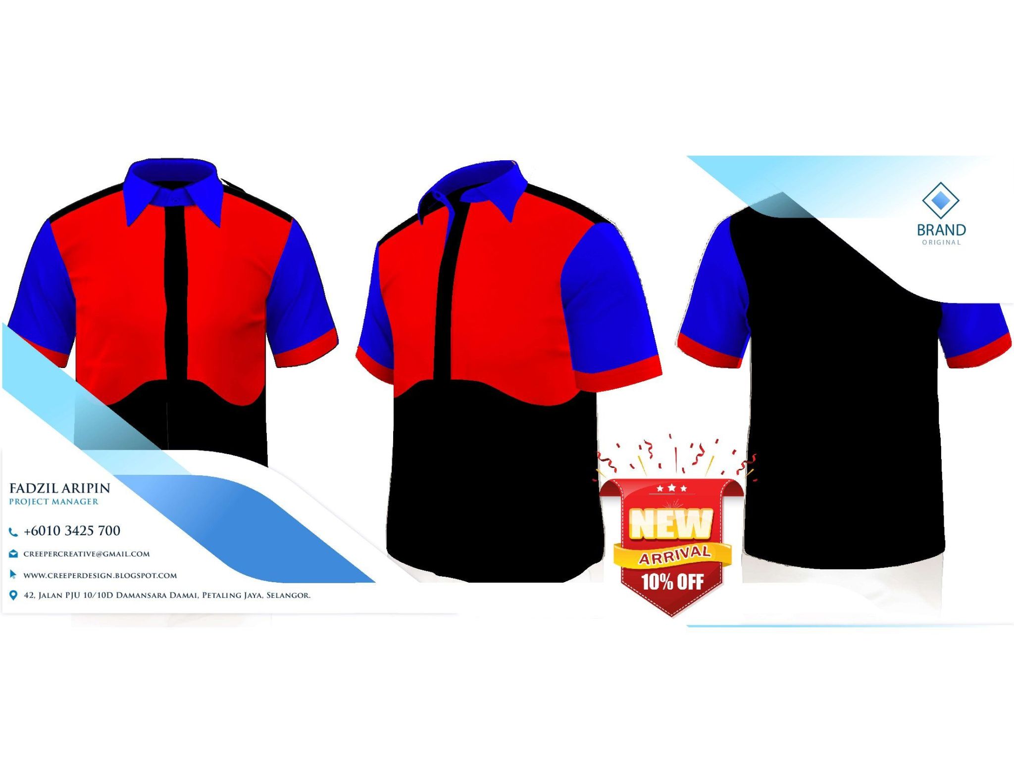 Kemeja Korporat Terkini Design Uniforms