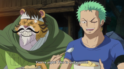 zoro smiling | Tumblr