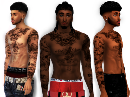 Sims 4 Male Full Body Tattoos Best Tattoo Design
