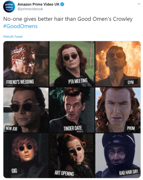 Crowley S Hair Tumblr