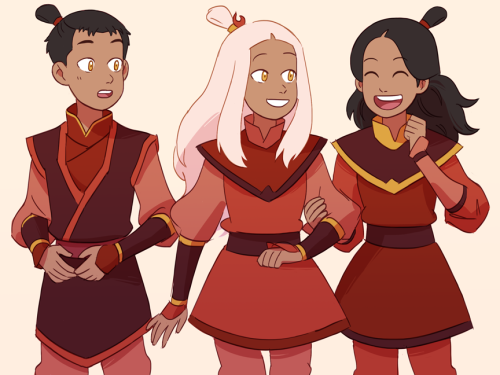 nefelite:More headcanons for the opposite element AU:- Sokka,...