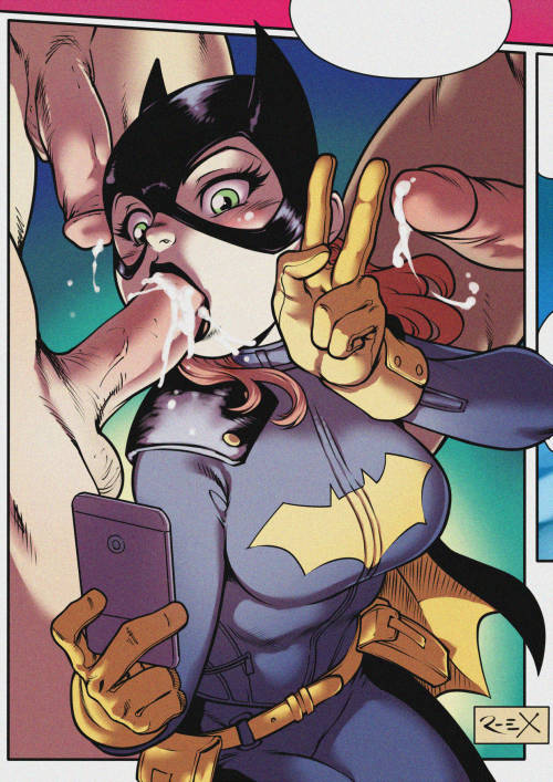 Batgirl gets honry