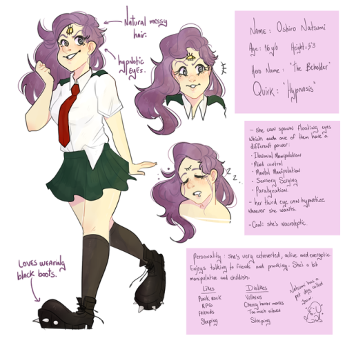 i made a bnha oc guys :^) | Tumblr