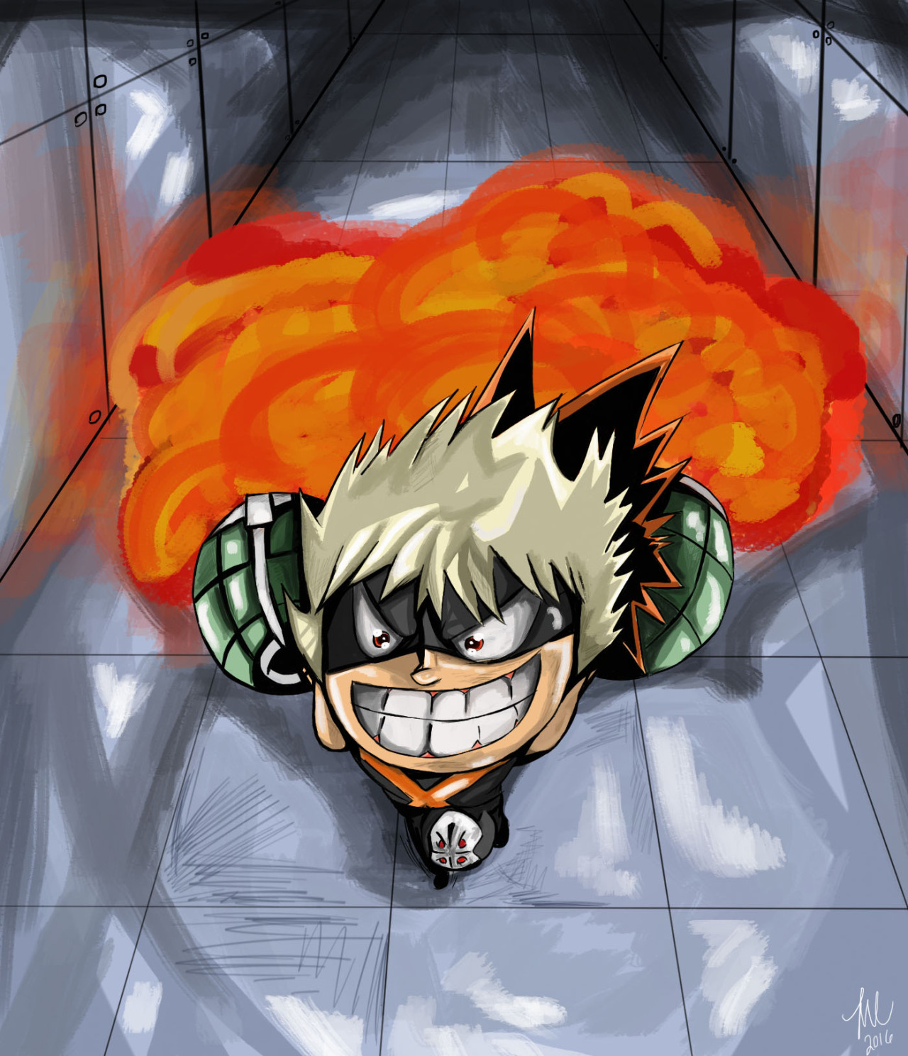 Bakugo Fan Art From Myself Rbokunoheroacademia 0986