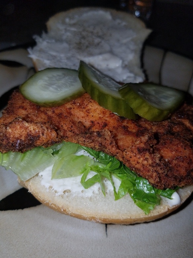 Fried chicken cutlet sandwiches with homemade... | Recipes & Culinary ...