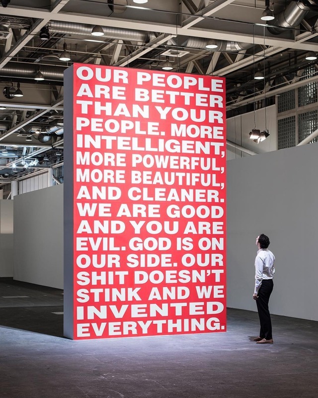 art is the movement Barbara Kruger, Untitled (Our People