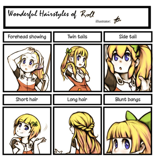 Hairstyle chart  Tumblr