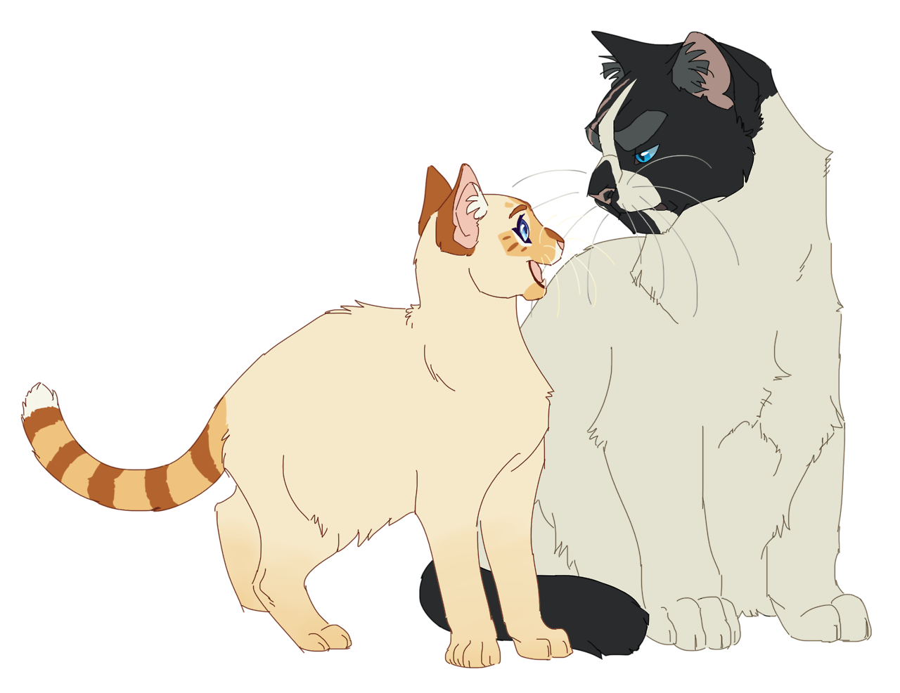 Warrior Cats Designs — Oh no I made a new OC. 🙈 Have yourself an...