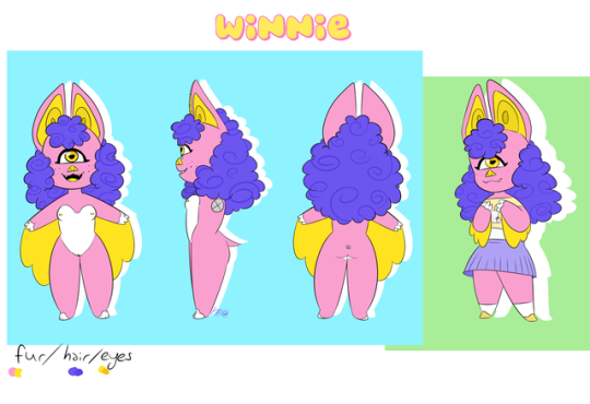 furry ref sheet on Tumblr