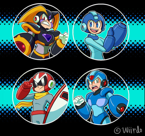 wiirdo:Megaman button designs I did a few months ago! I have...