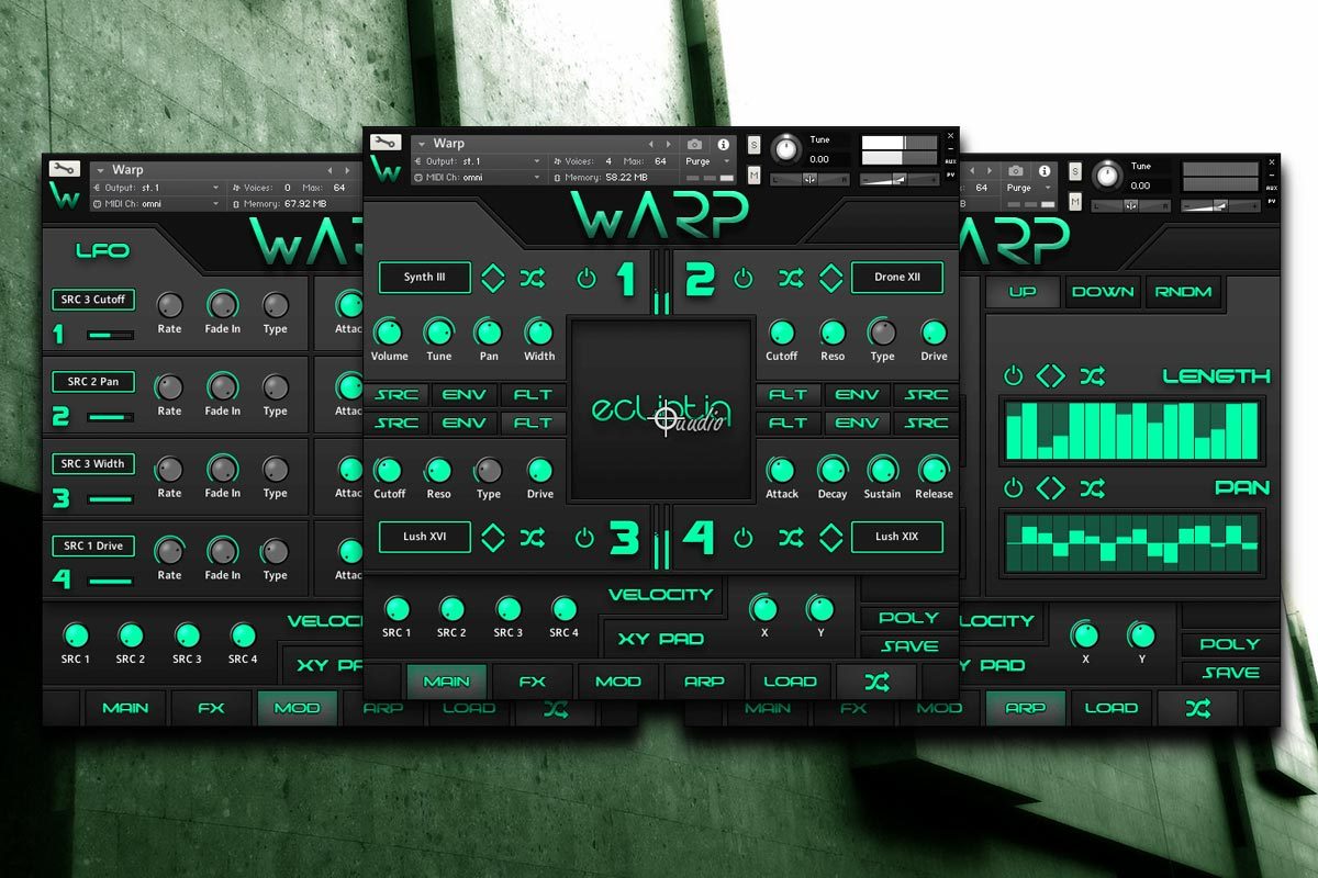 Ecliptiq Audio WARP Instrument KONTAKT Ecliptiq Audio WARP Instrument KONTAKT