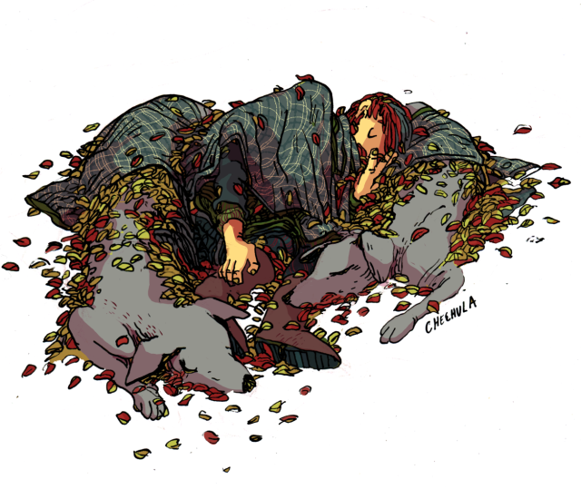 Because of work I have no much time to draw my own doodles, so here is at least something little for my favorite...