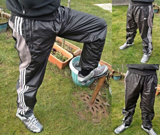 flared trackies