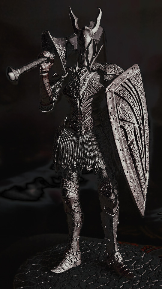 black knight statue