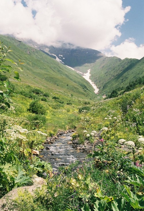 diogofalmeida:Road from Ushguli to Lentekhi.Fuji Pro...