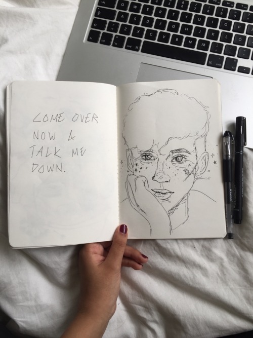 tomorrowforyesterday:Quick sketch of Troye