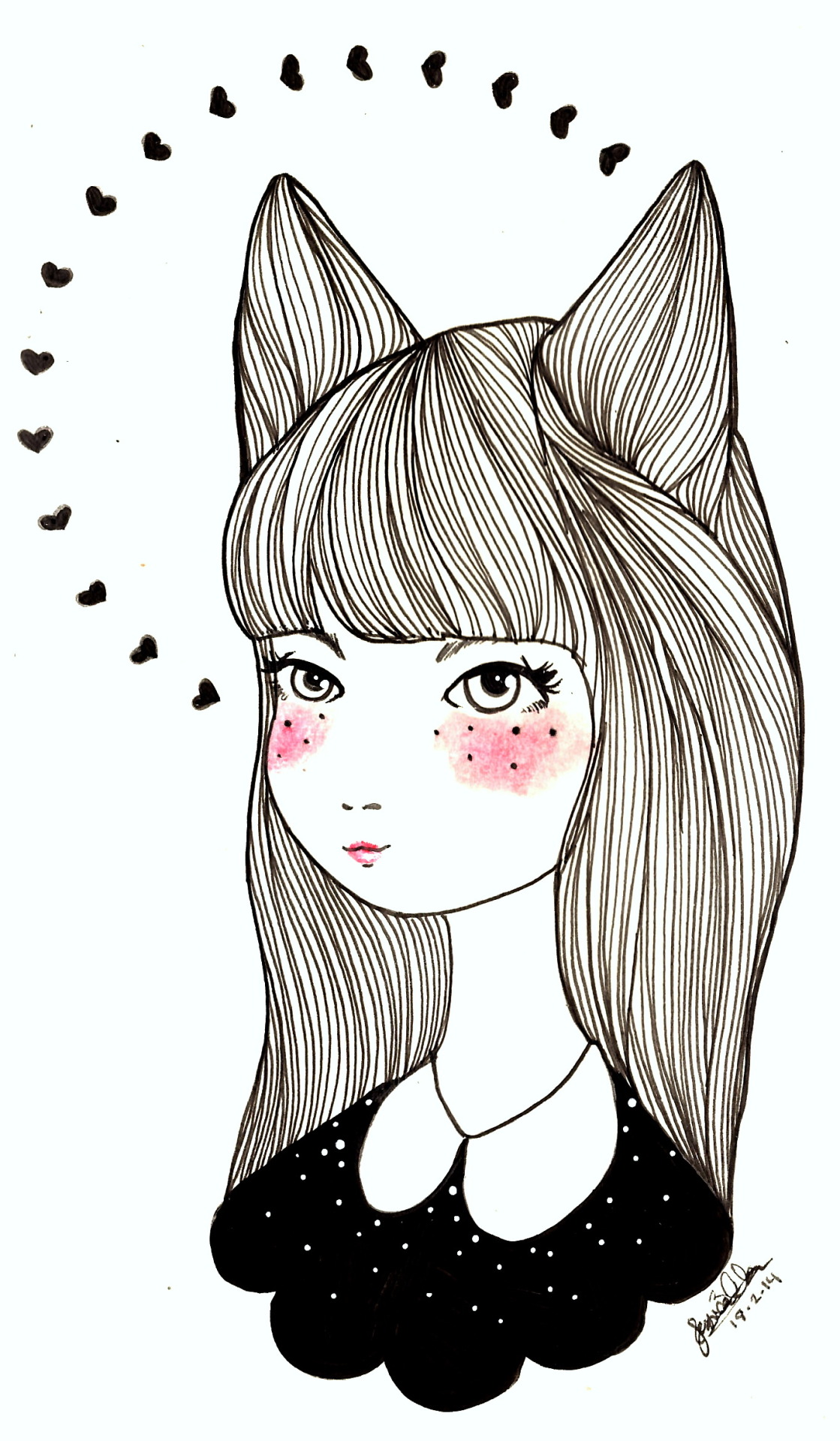 Jess Chen Illustration Meow Find Me On Tumblr Facebook