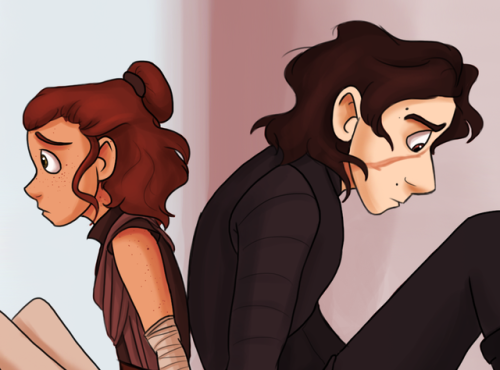 doodlinjaz:Why is the force connecting us?First real Reylo...