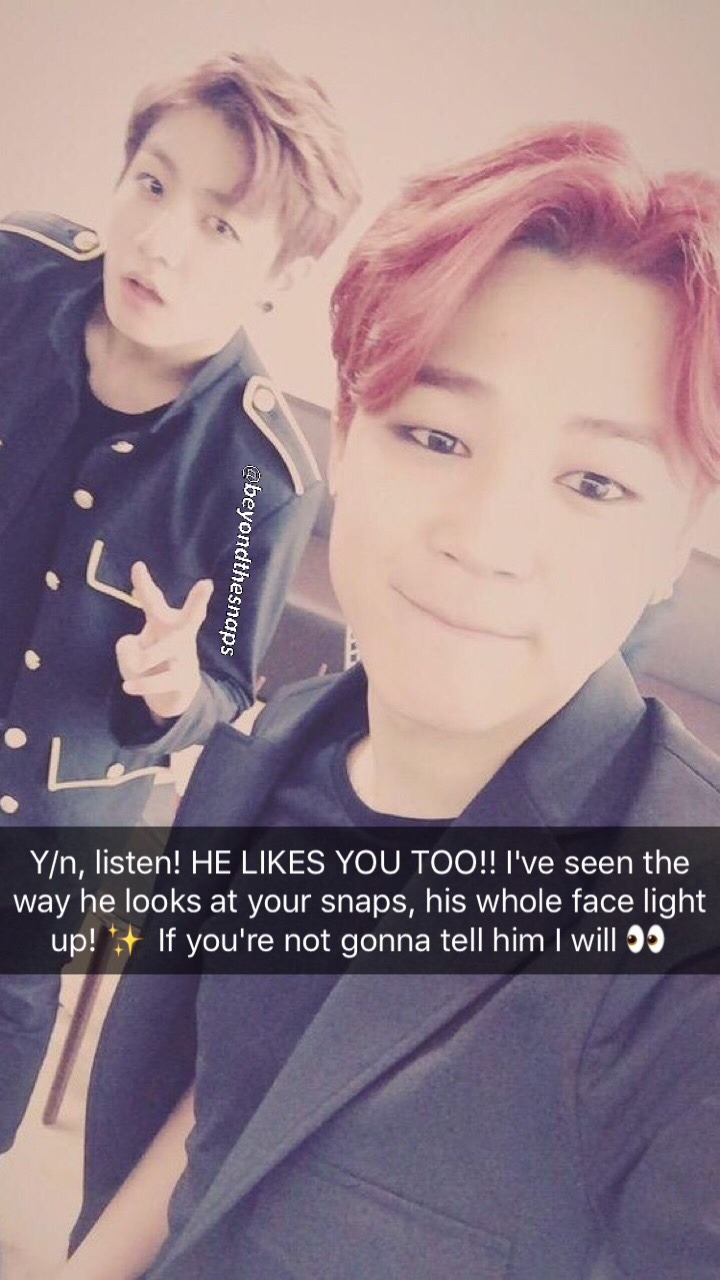 SNAP OUT OF IT - best friend Jimin tells other best friend Jungkook...