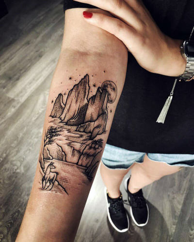 102 Free Download Tattoo Ideas Mountains HD Tattoo Photos