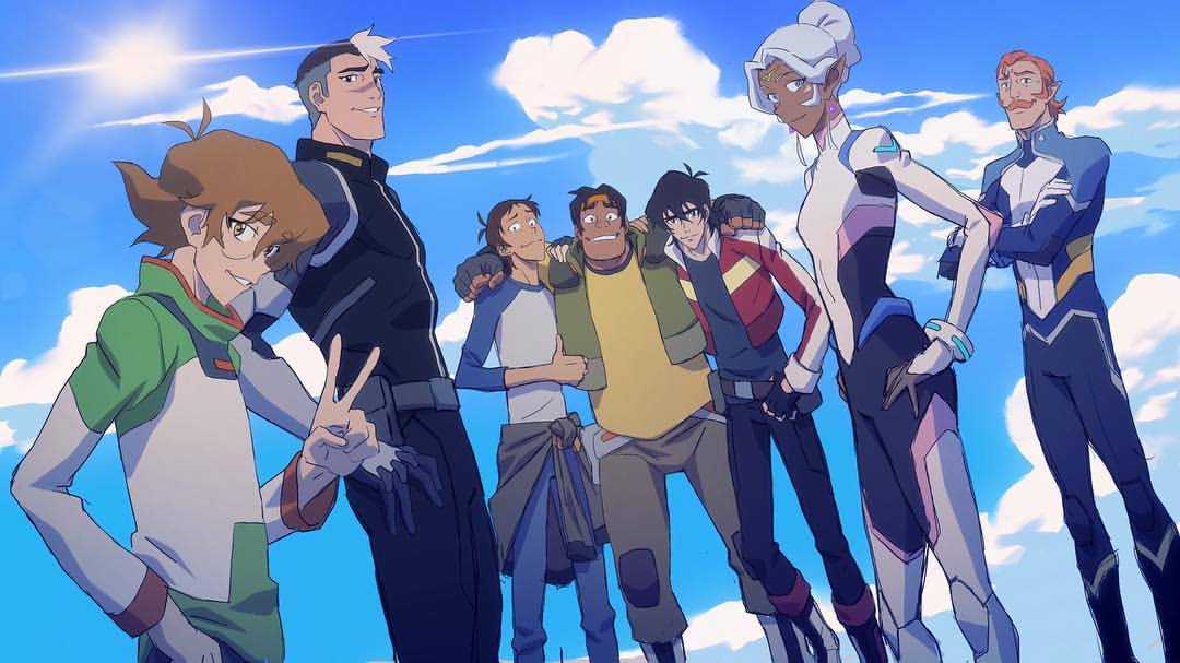 Image result for voltron group photo season 8