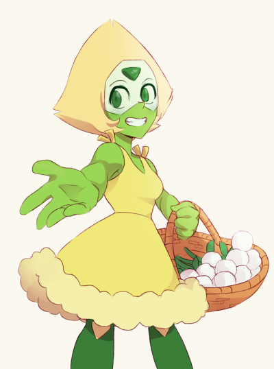 flower girl peridot