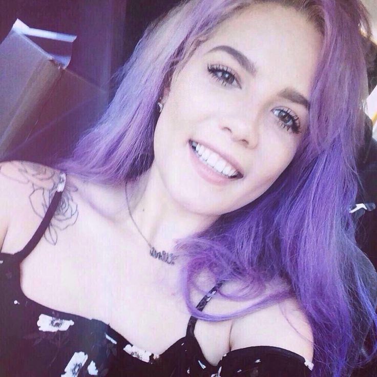 Halsey Purple Hair Tumblr Posts Tumbral Com