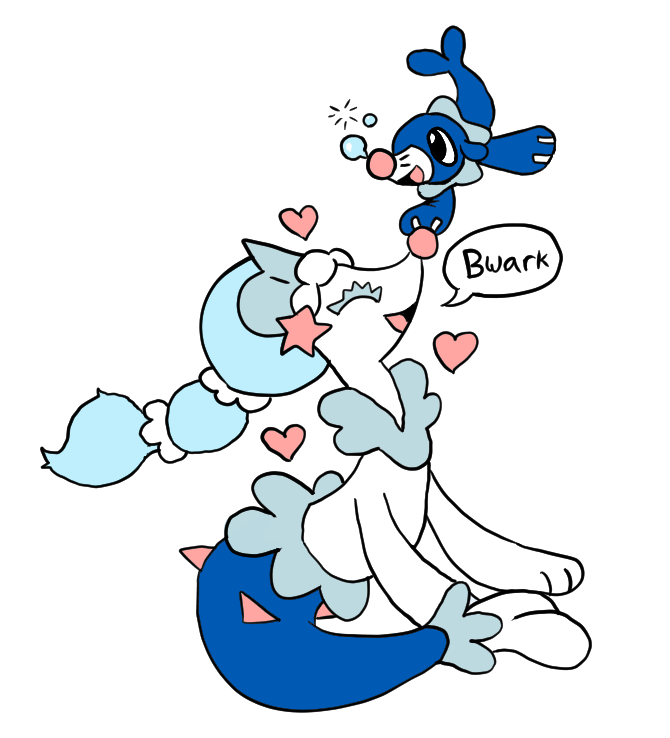 Pretty Much A Popplio A Day Blog Entermaid Better Still Bwark Or