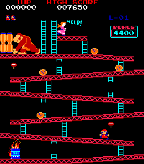 Design is fine. History is mine. — Nintendo, Donkey Kong 