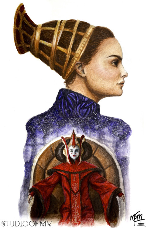 studioofmm:The Women of Star Wars SeriesPrint sets available...