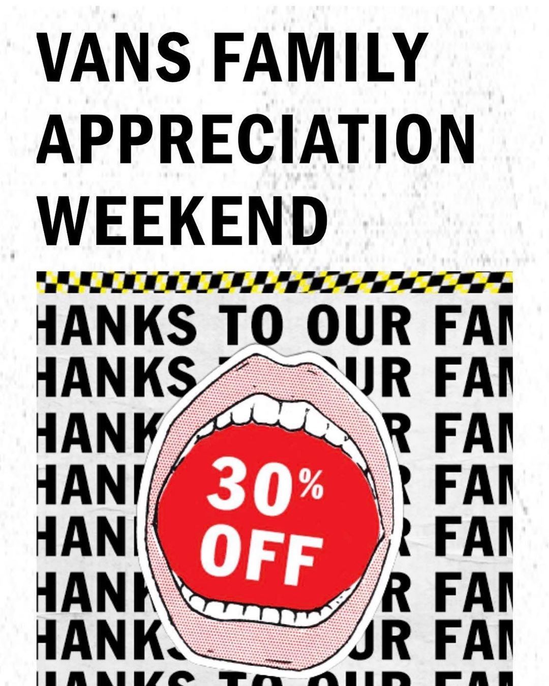 vans friends and family sale