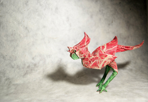 seraphica:Origami birds - folded by Gonzalo [flickr]