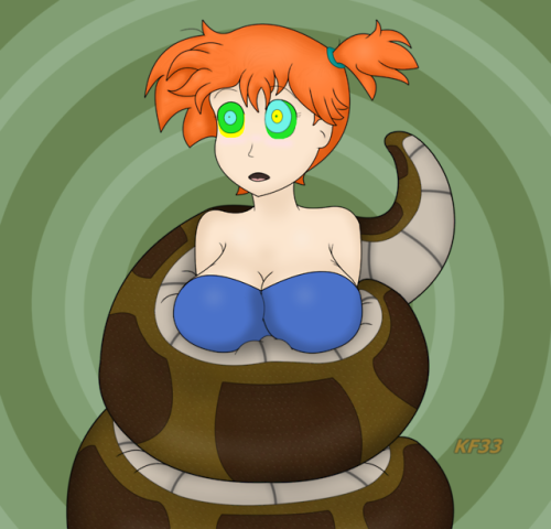 kaafan33art:She’s looking a little Misty-Eyed~.  Yes, Pun is...