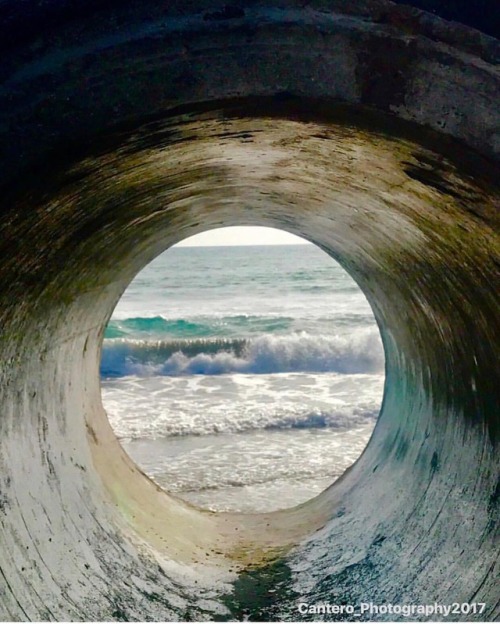 Tunnel vision by @cantero_photography #oceanside #oside...