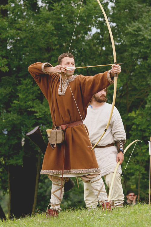 Costume of Slavic man, c. 9th-11th centuries.... - West Slavs in ...